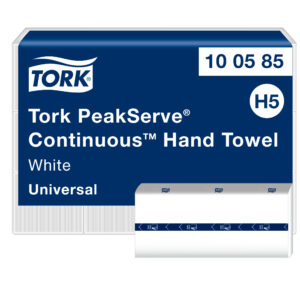 Tork PeakServe® Toallas de Mano de Papel en Continuo Blanco H5
