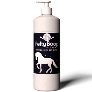 Petty Boop Selection champú especial para caballos de pelo blanco